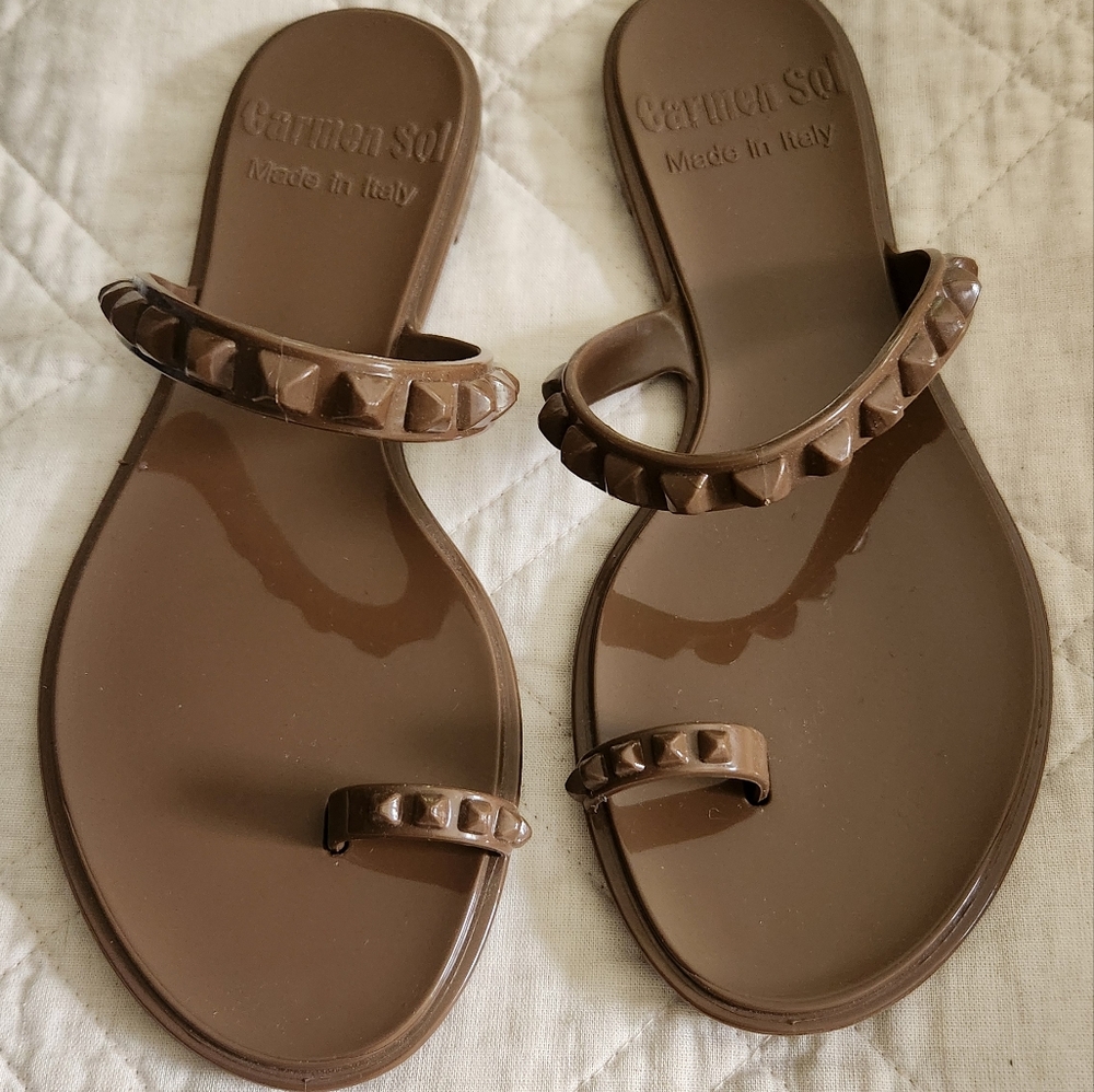Sizec6 Carmen Sol Maria Studded Sandal